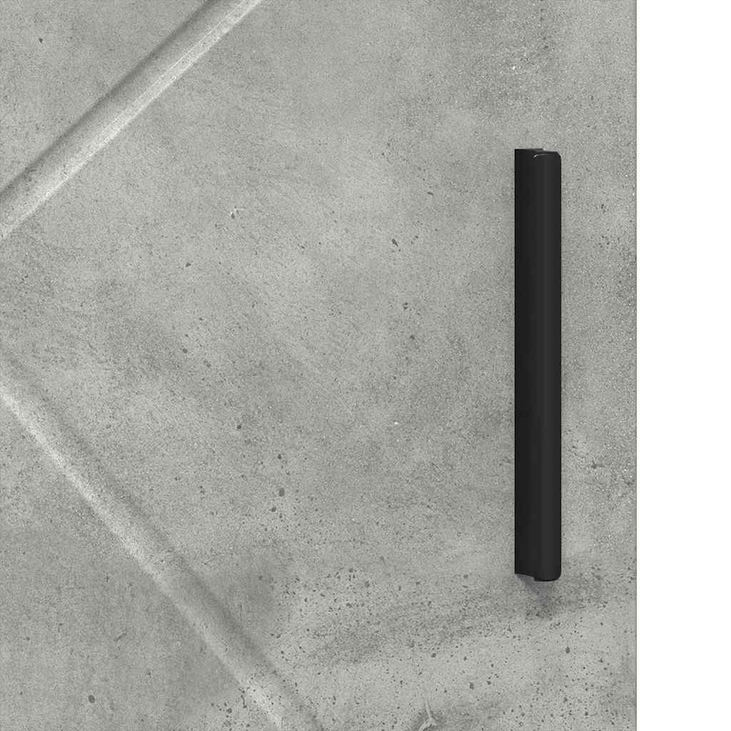 vidaXL Szafka Łazienkowa z drzwiami Betonowy szary 30 x 35 x 95 cm