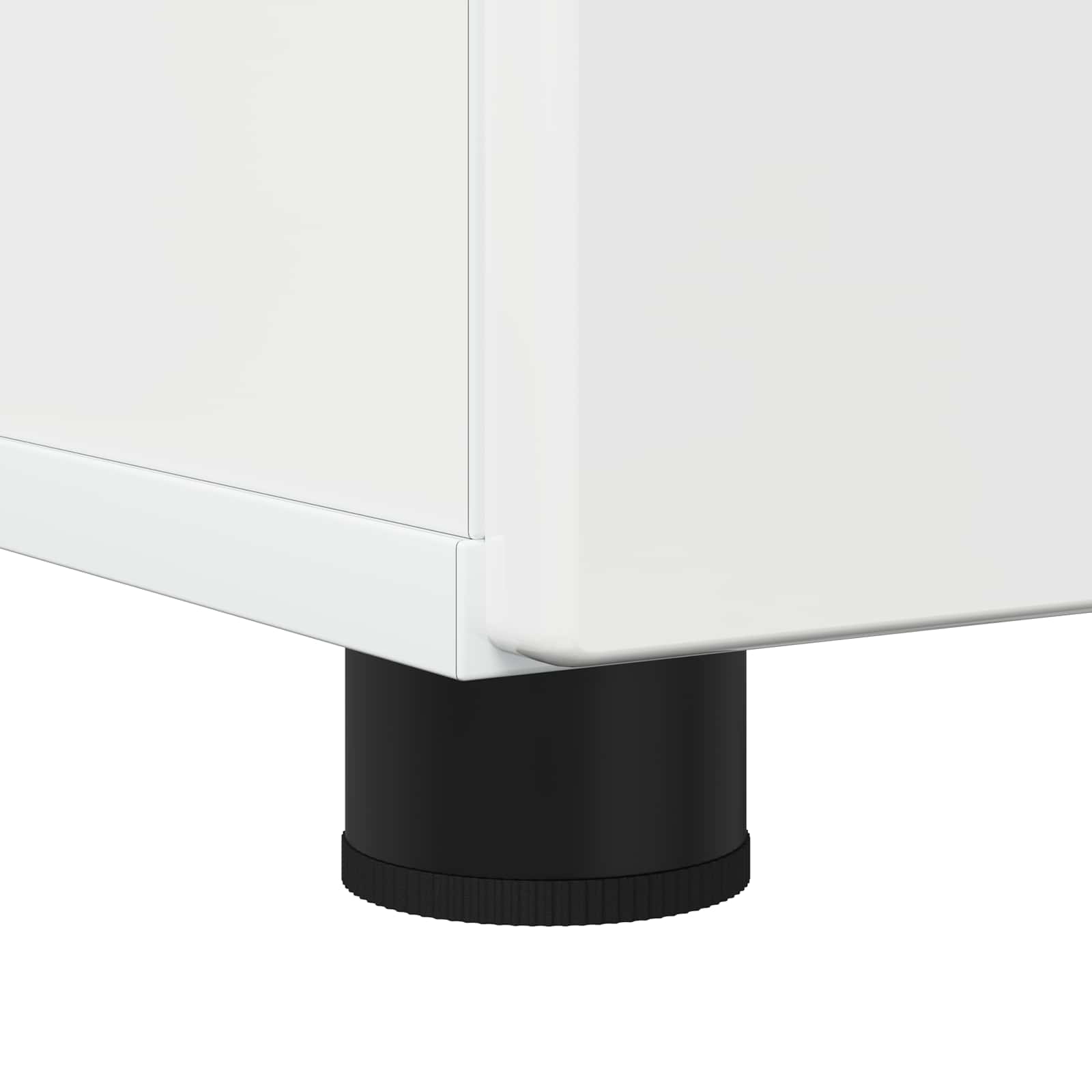 vidaXL Szafka Łazienkowa Wysoki połysk biały 30 x 35 x 95 cm