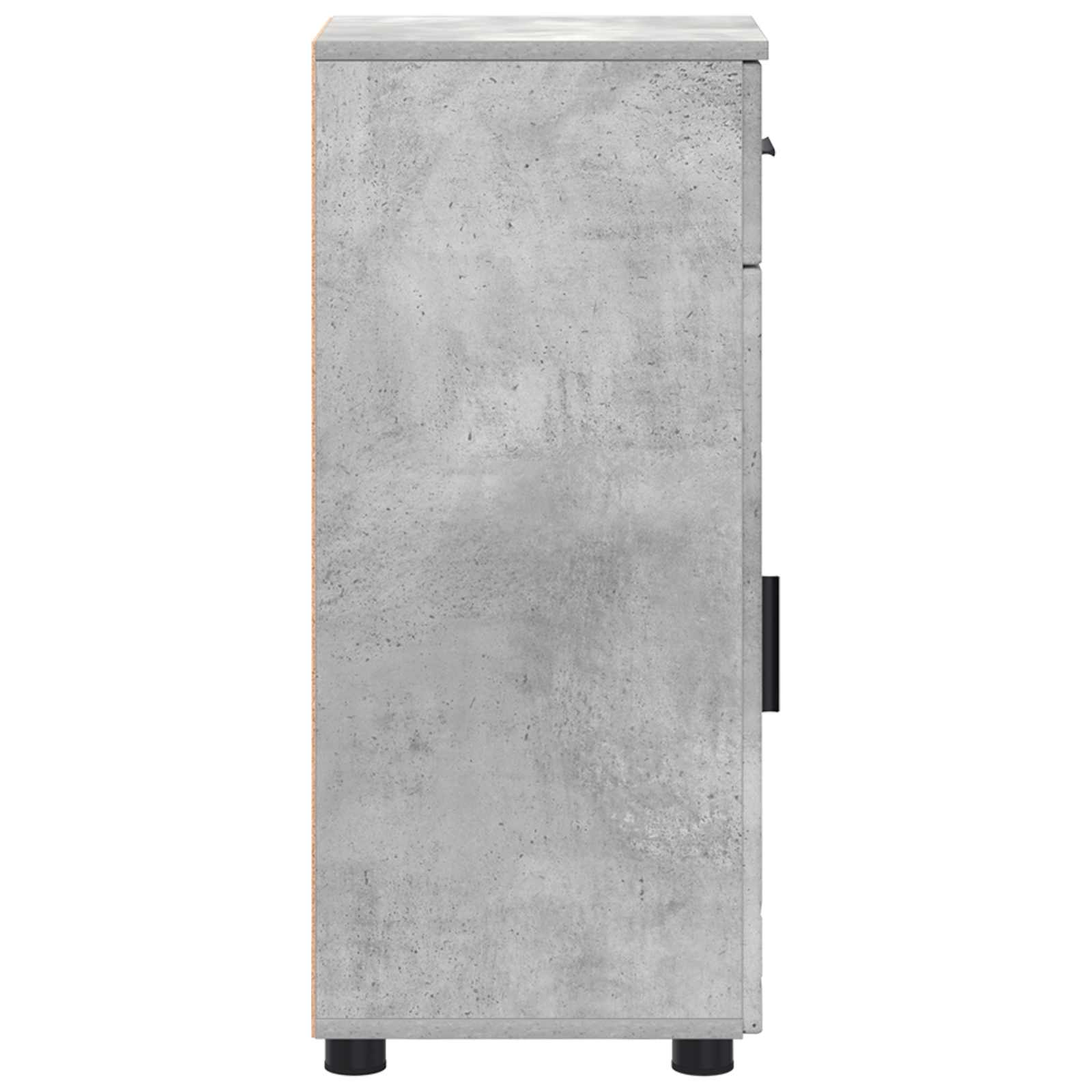 vidaXL Szafka Łazienkowa Betonowy szary 30 x 35 x 80 cm