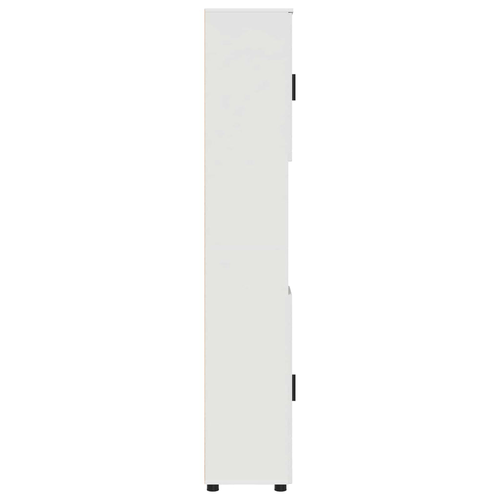 vidaXL Szafka Łazienkowa Biały 30 x 35 x 192 cm