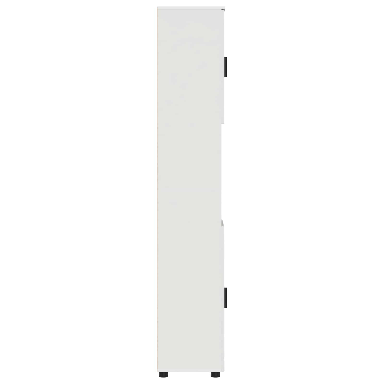 vidaXL Szafka Łazienkowa Biały 30 x 35 x 192 cm
