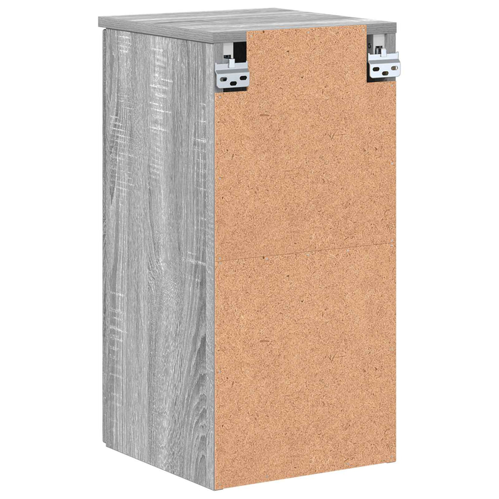 vidaXL Szafka Łazienkowa Szary Sonoma 30 x 31,5 x 61 cm