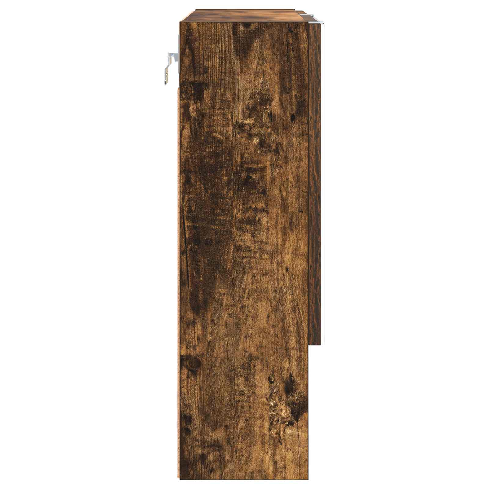 vidaXL Szafka z lustrem Dąb wędzony 59 x 17 x 55 cm