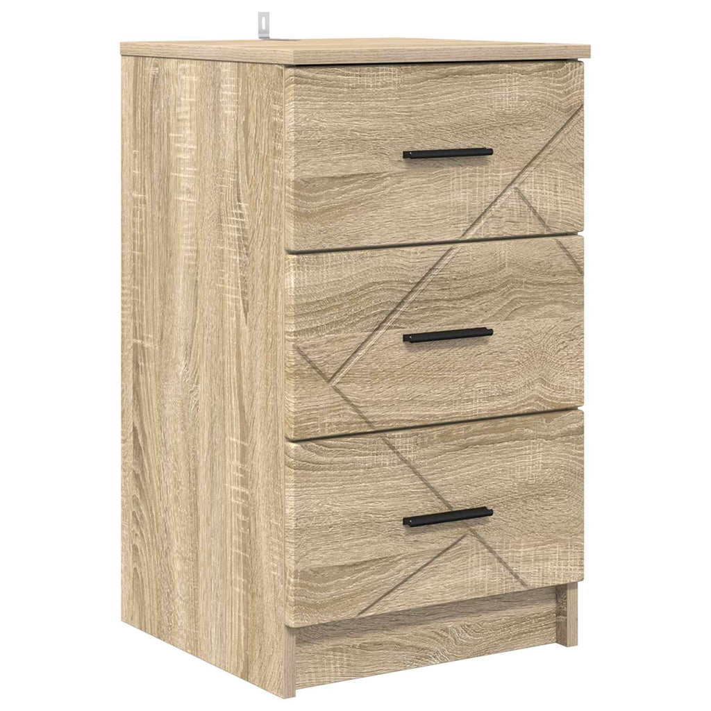 vidaXL Szafka Nocna dąb sonoma 38 x 38 x 66 cm Drewno inżynieryjne