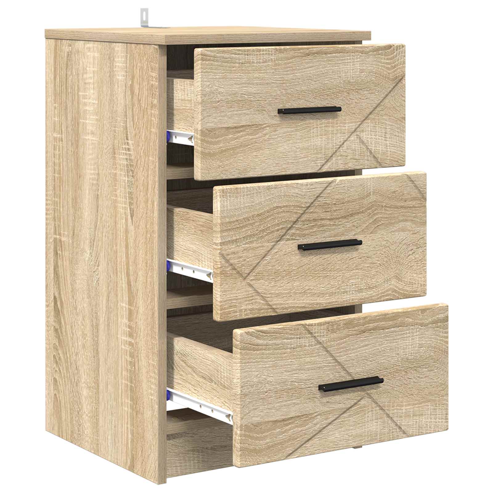 vidaXL Szafka Nocna dąb sonoma 38 x 38 x 66 cm Drewno inżynieryjne