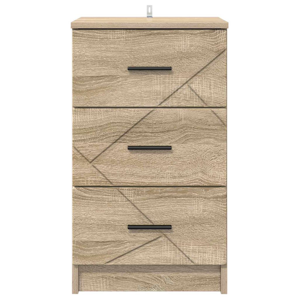 vidaXL Szafka Nocna dąb sonoma 38 x 38 x 66 cm Drewno inżynieryjne