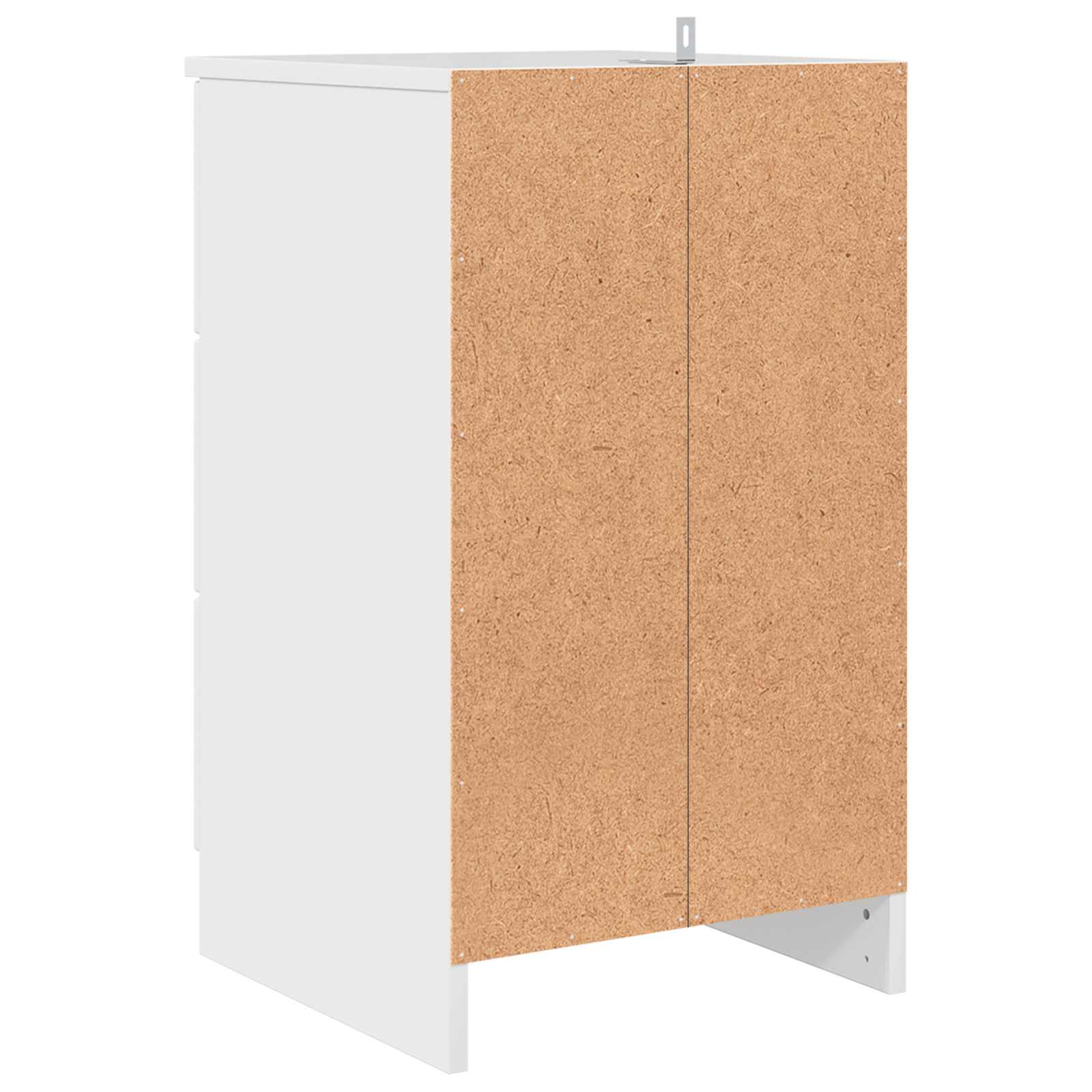 vidaXL Szafka Nocna Biały na wysoki połysk 38 x 38 x 66 cm