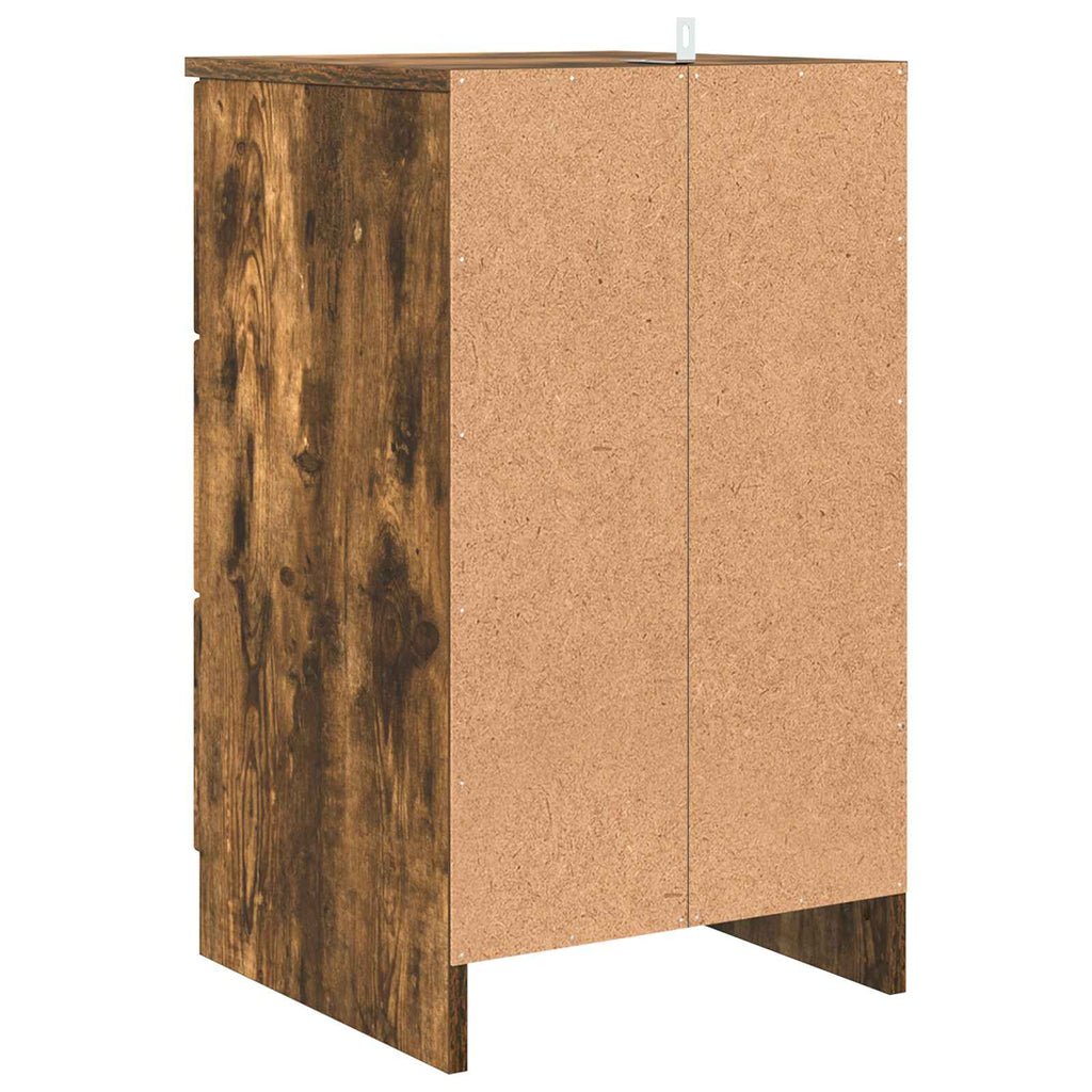 vidaXL Szafka Nocna Wędzony dąb 38 x 38 x 66 cm Drewno inżynieryjne