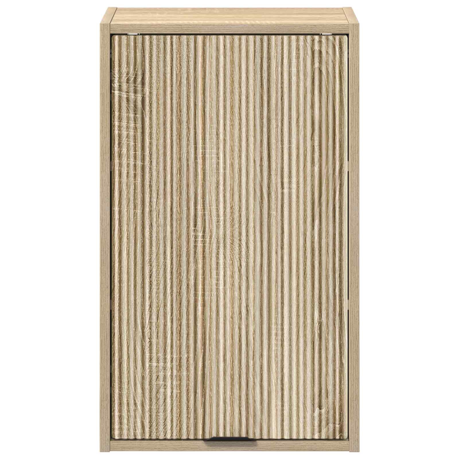 vidaXL Szafka Łazienkowa z drzwiami Dąb Sonoma 39 x 23,5 x 65 cm