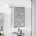 vidaXL Szafka Łazienkowa Betonowy szary 39 x 23,5 x 65 cm
