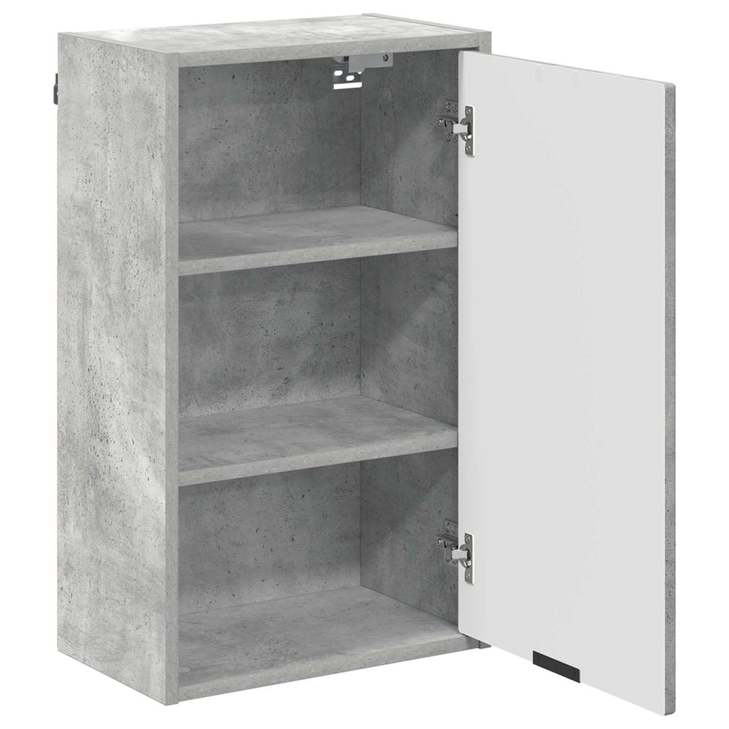 vidaXL Szafka Łazienkowa Betonowy szary 39 x 23,5 x 65 cm