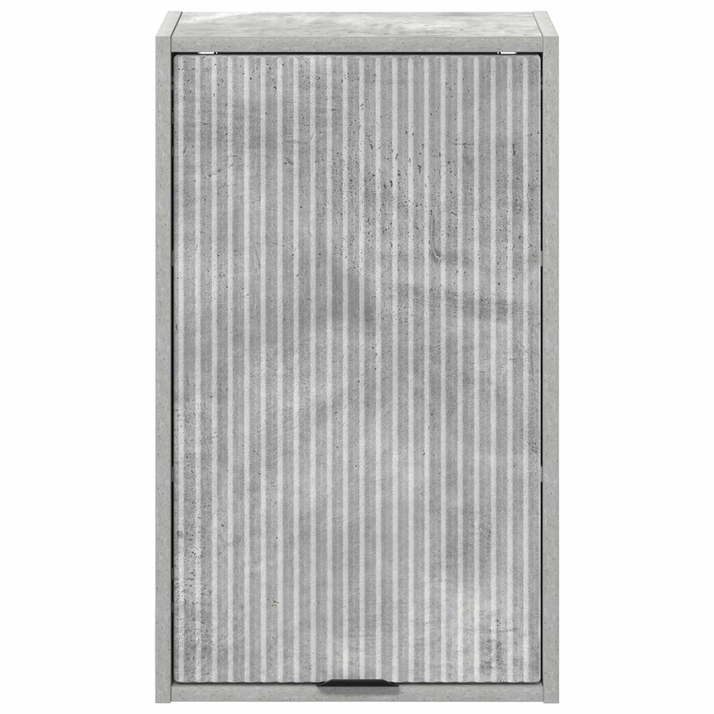 vidaXL Szafka Łazienkowa Betonowy szary 39 x 23,5 x 65 cm