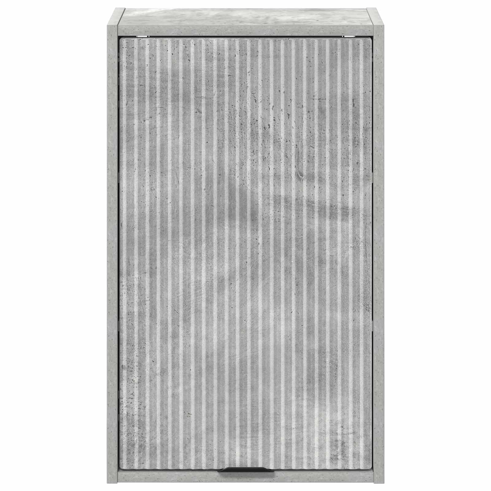 vidaXL Szafka Łazienkowa Betonowy szary 39 x 23,5 x 65 cm