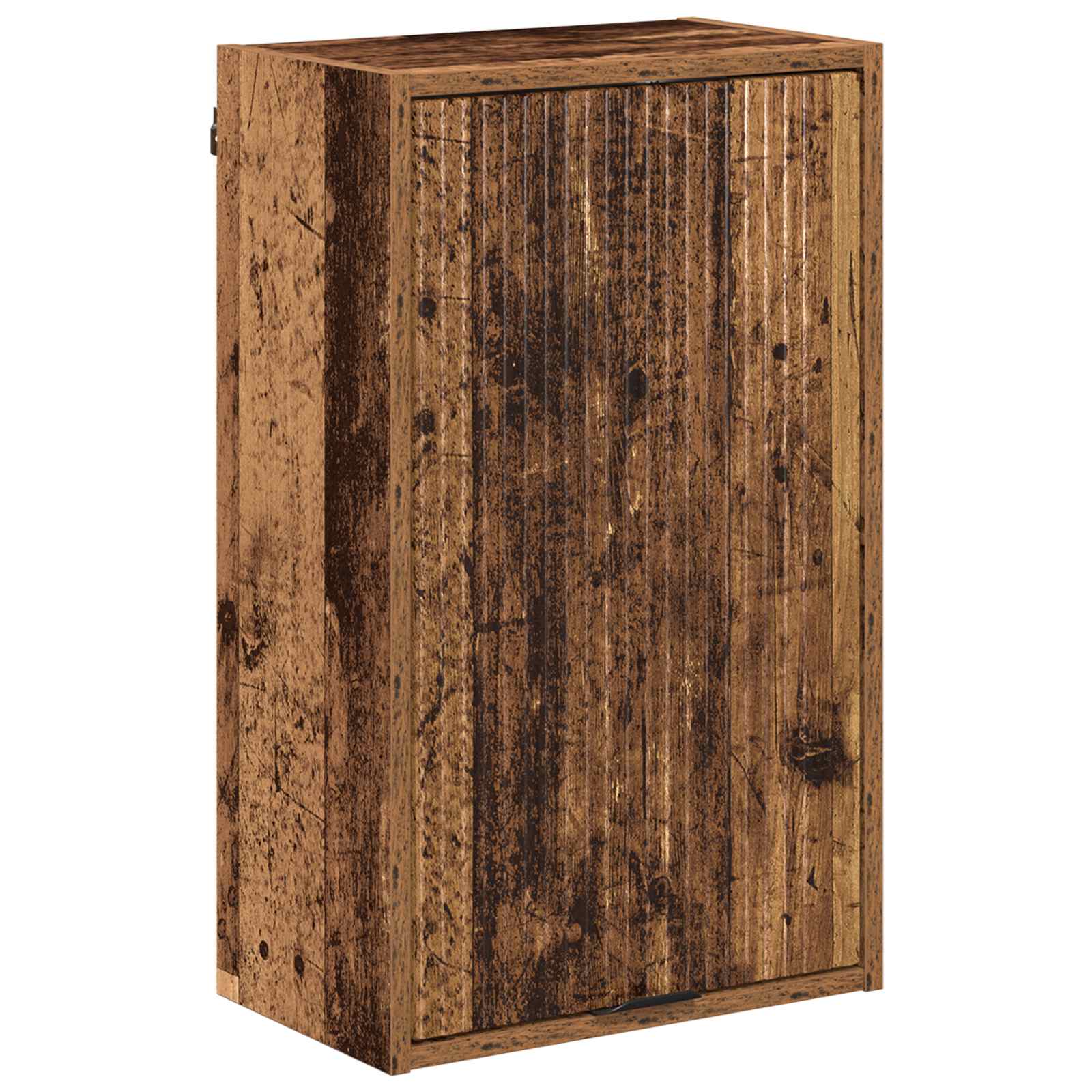 vidaXL Szafka Łazienkowa z drzwiami Stare drewno 39 x 23,5 x 65 cm
