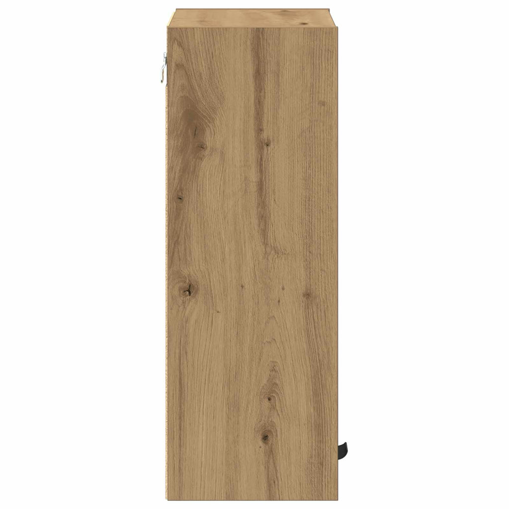 vidaXL Szafka Łazienkowa Dąb rzemieślniczy 39 x 23,5 x 65 cm