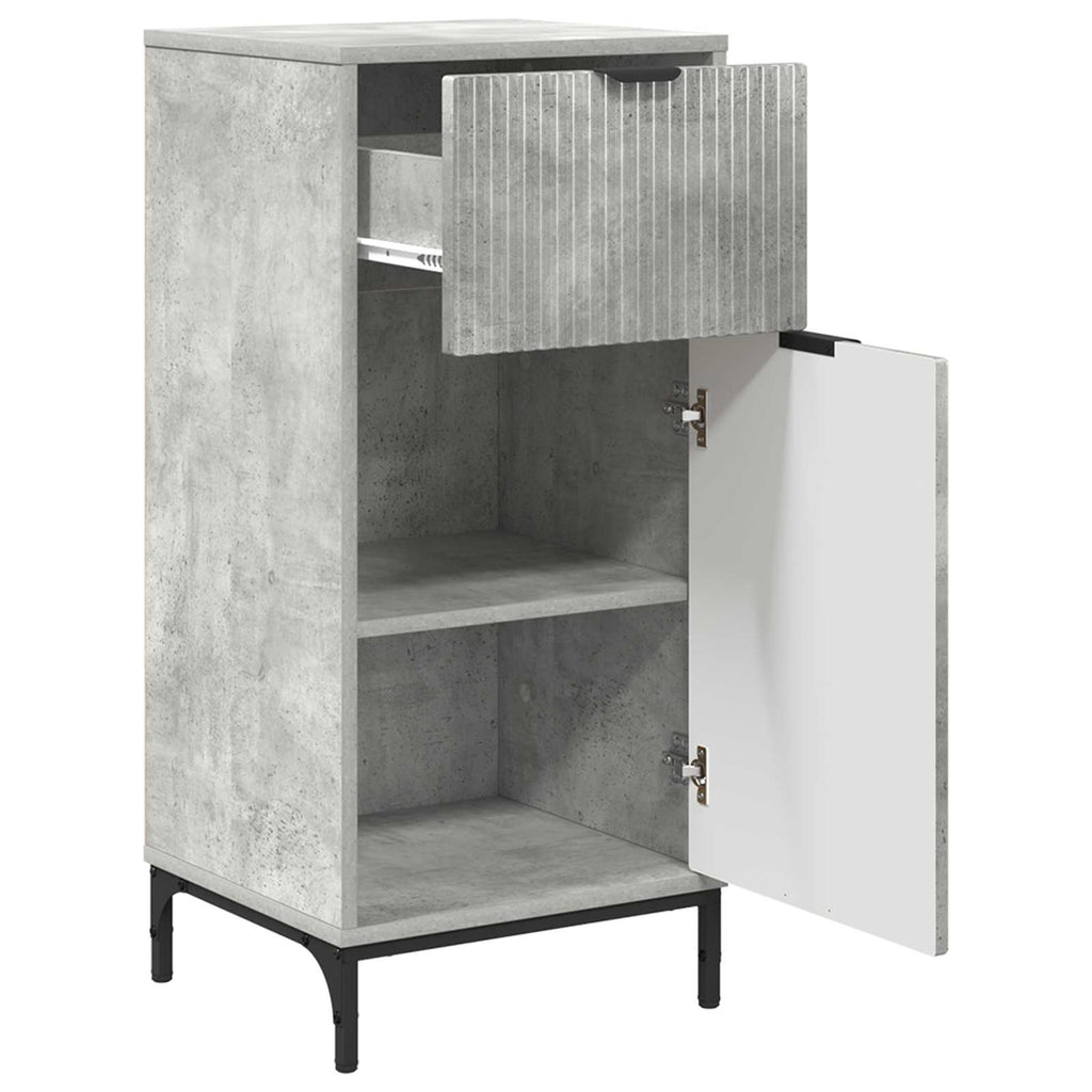vidaXL Szafka Łazienkowa Betonowy szary 39,5 x 36 x 88 cm