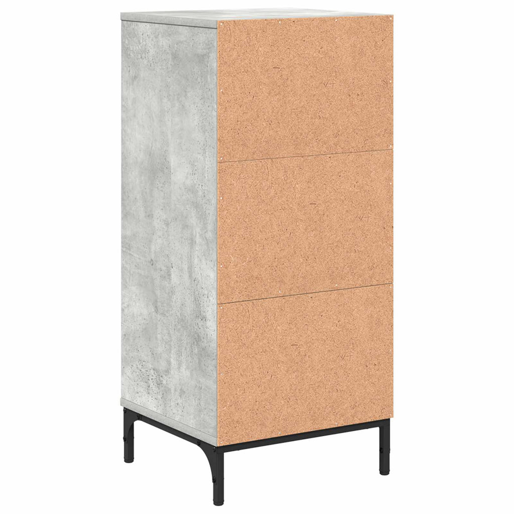 vidaXL Szafka Łazienkowa Betonowy szary 39,5 x 36 x 88 cm