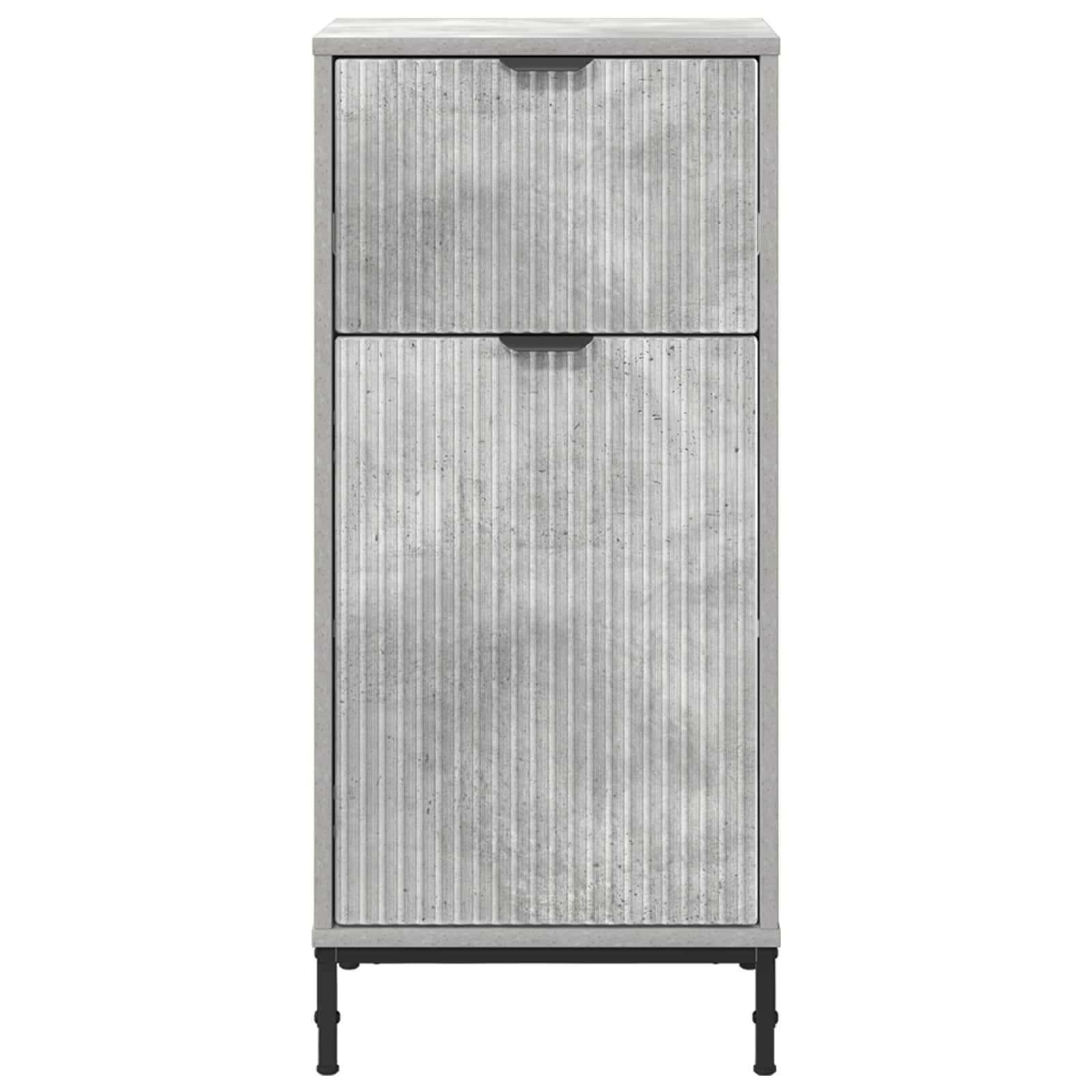 vidaXL Szafka Łazienkowa Betonowy szary 39,5 x 36 x 88 cm