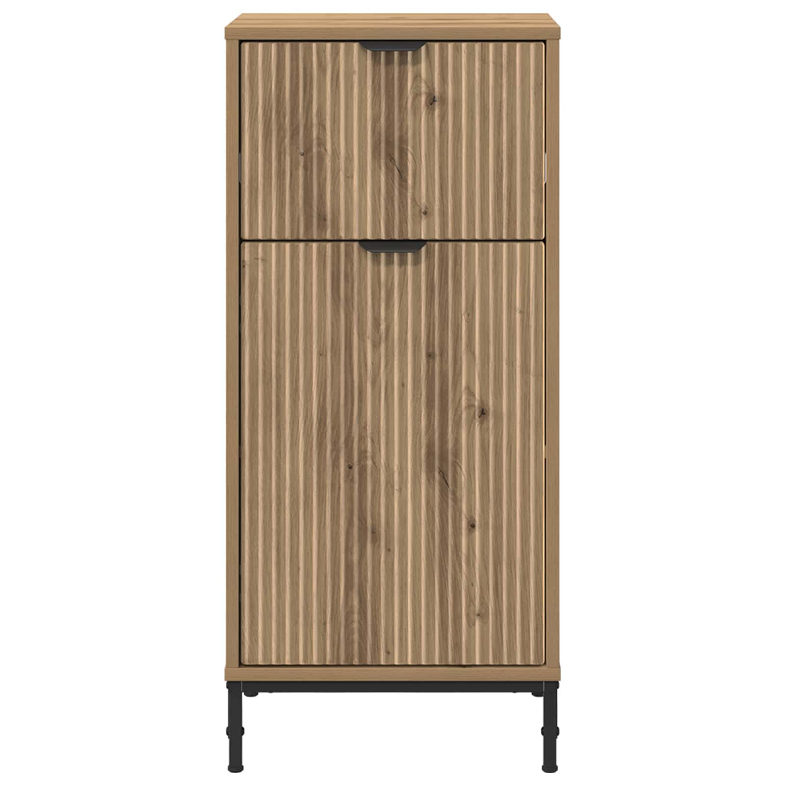 vidaXL Szafka Łazienkowa Dąb rzemieślniczy 39,5 x 36 x 88 cm