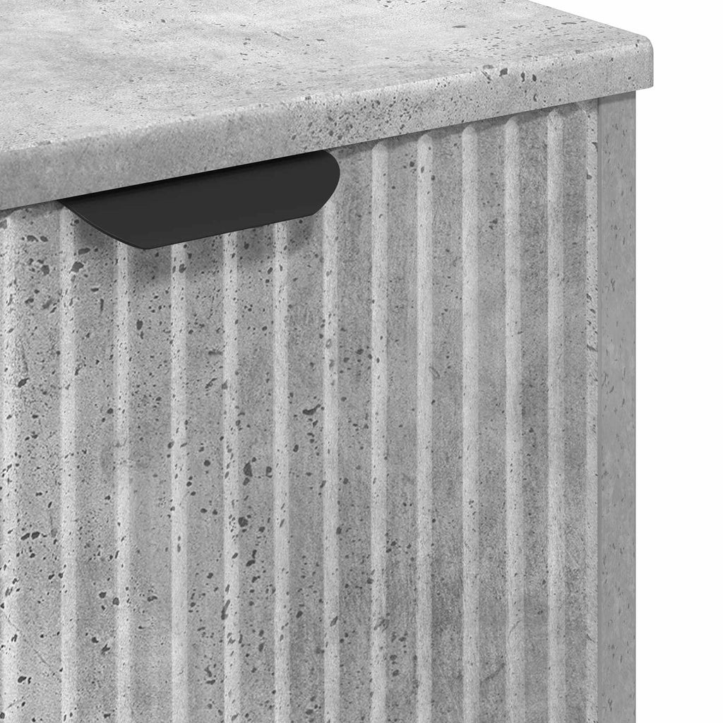 vidaXL Szafka pod umywalkę Betonowy szary 60,5 x 33,5 x 61 cm