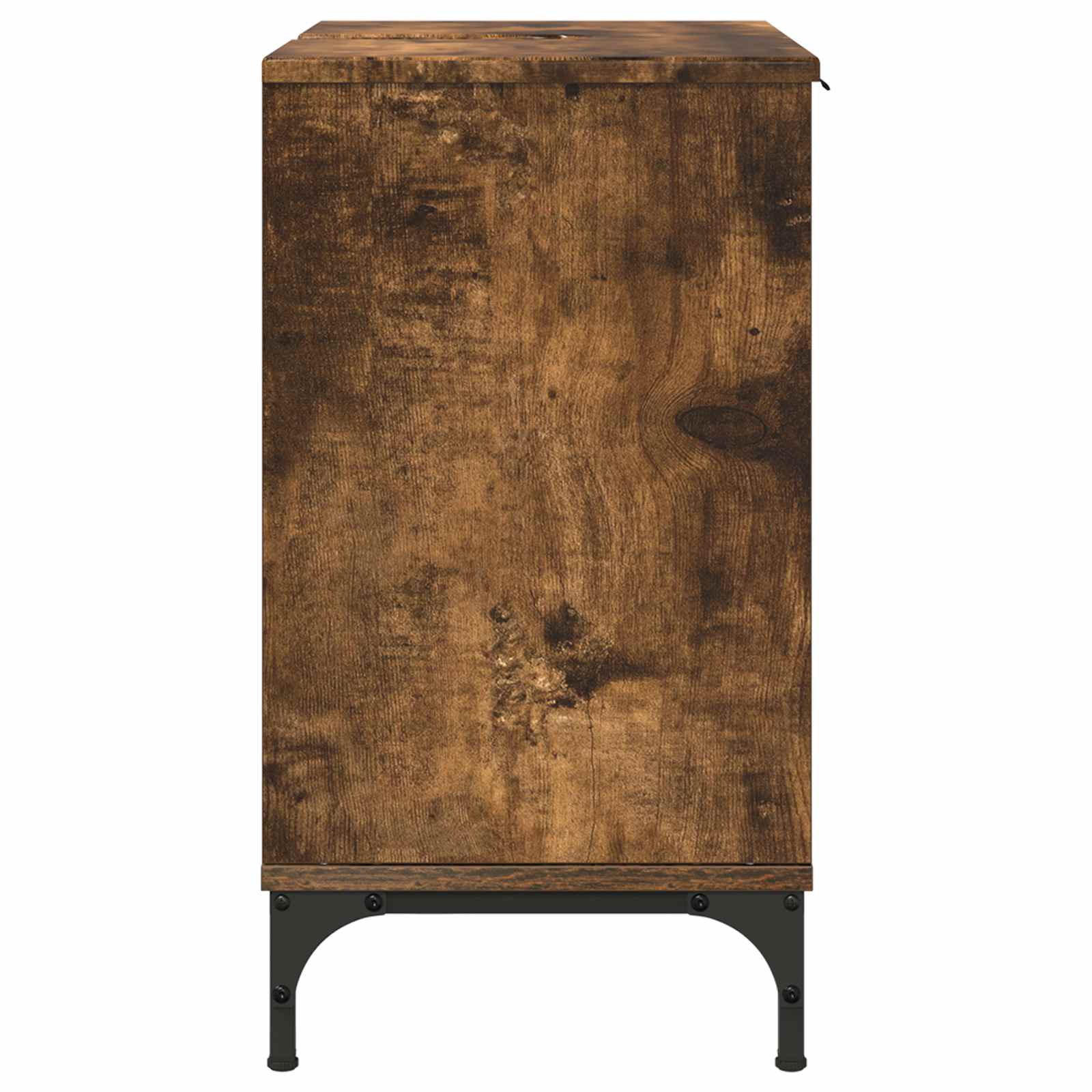 vidaXL Szafka pod umywalkę Dąb wędzony 60,5 x 33,5 x 61 cm