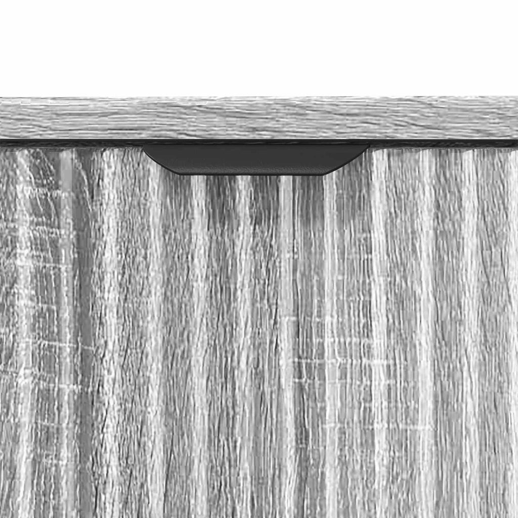 vidaXL Szafka pod umywalkę Szary Sonoma 60,5 x 33,5 x 61 cm