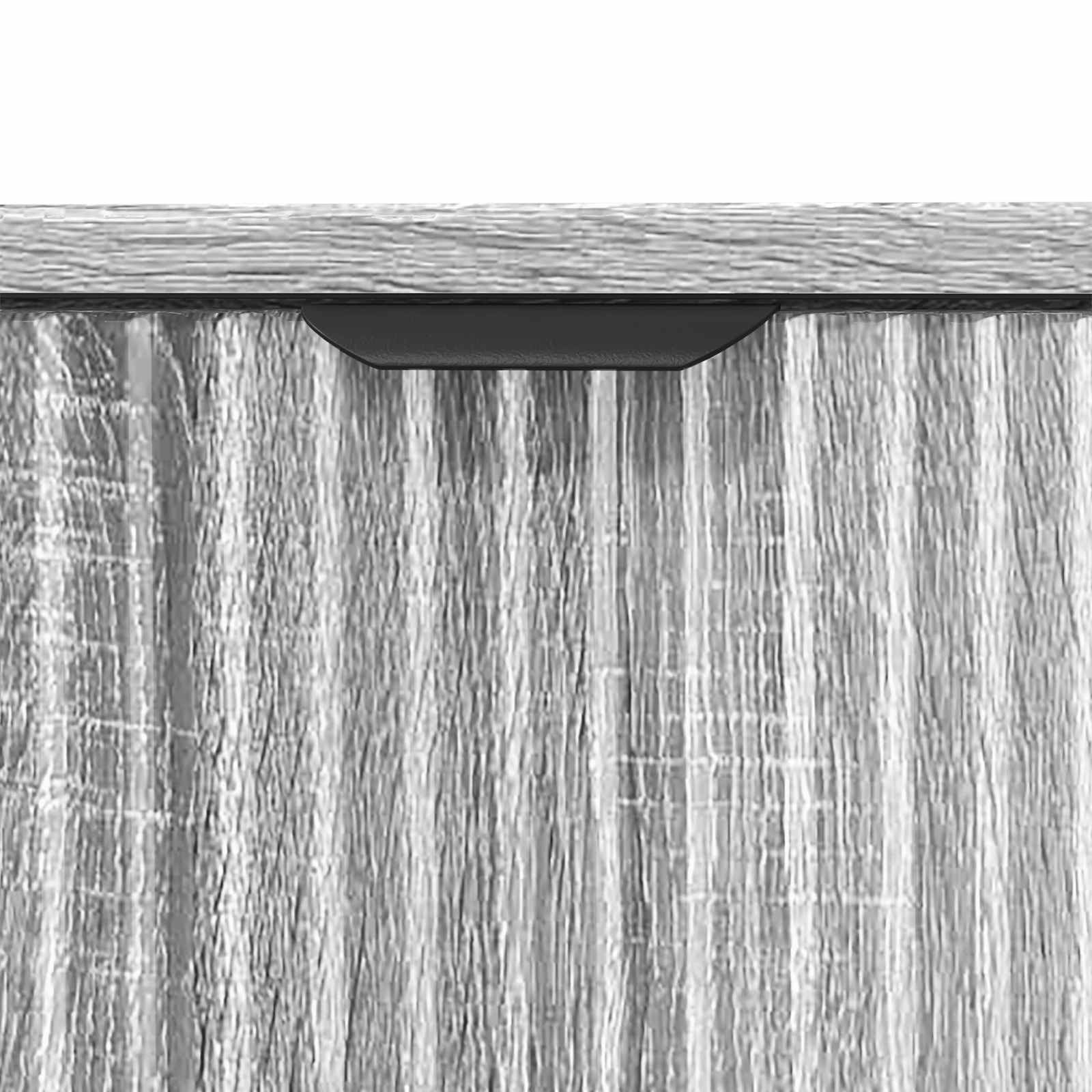 vidaXL Szafka pod umywalkę Szary Sonoma 60,5 x 33,5 x 61 cm