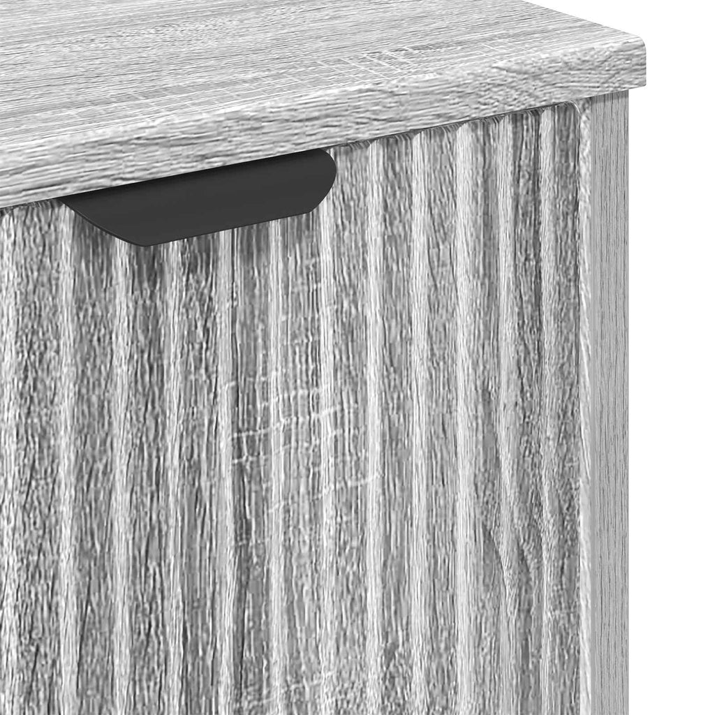 vidaXL Szafka pod umywalkę Szary Sonoma 60,5 x 33,5 x 61 cm