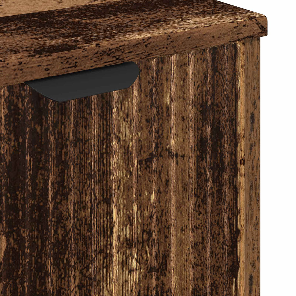 vidaXL Szafka pod umywalkę Stare drewno 60,5 x 33,5 x 61 cm