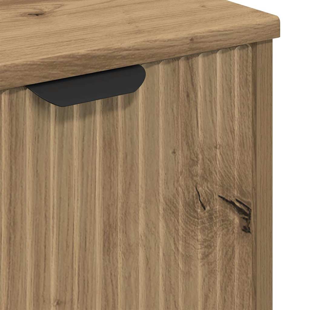 vidaXL Szafka pod umywalkę Dąb rzemieślniczy 60,5 x 33,5 x 61 cm