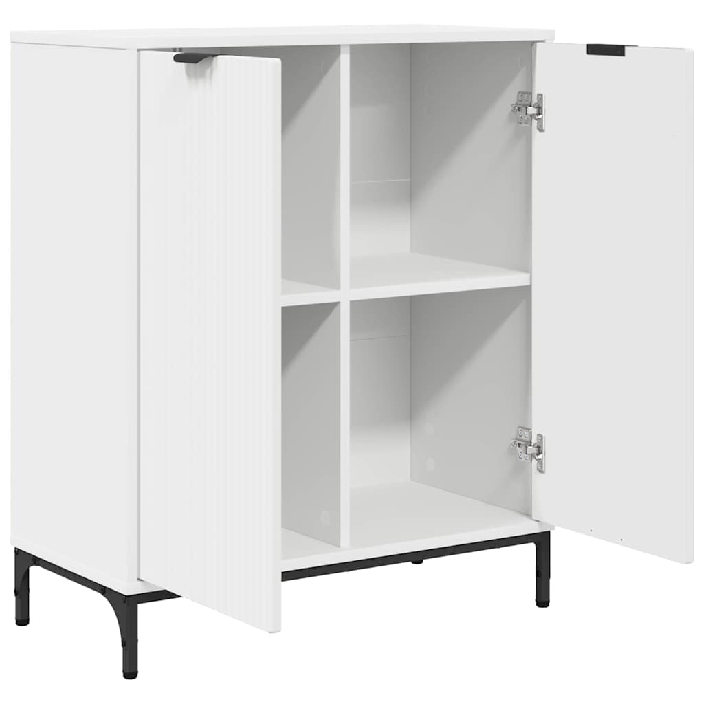 vidaXL Bufet Biały 69,5 x 33 x 82 cm Materiał drewnopochodny