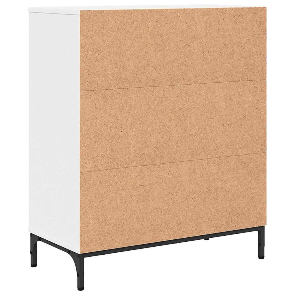 vidaXL Bufet Biały 69,5 x 33 x 82 cm Materiał drewnopochodny