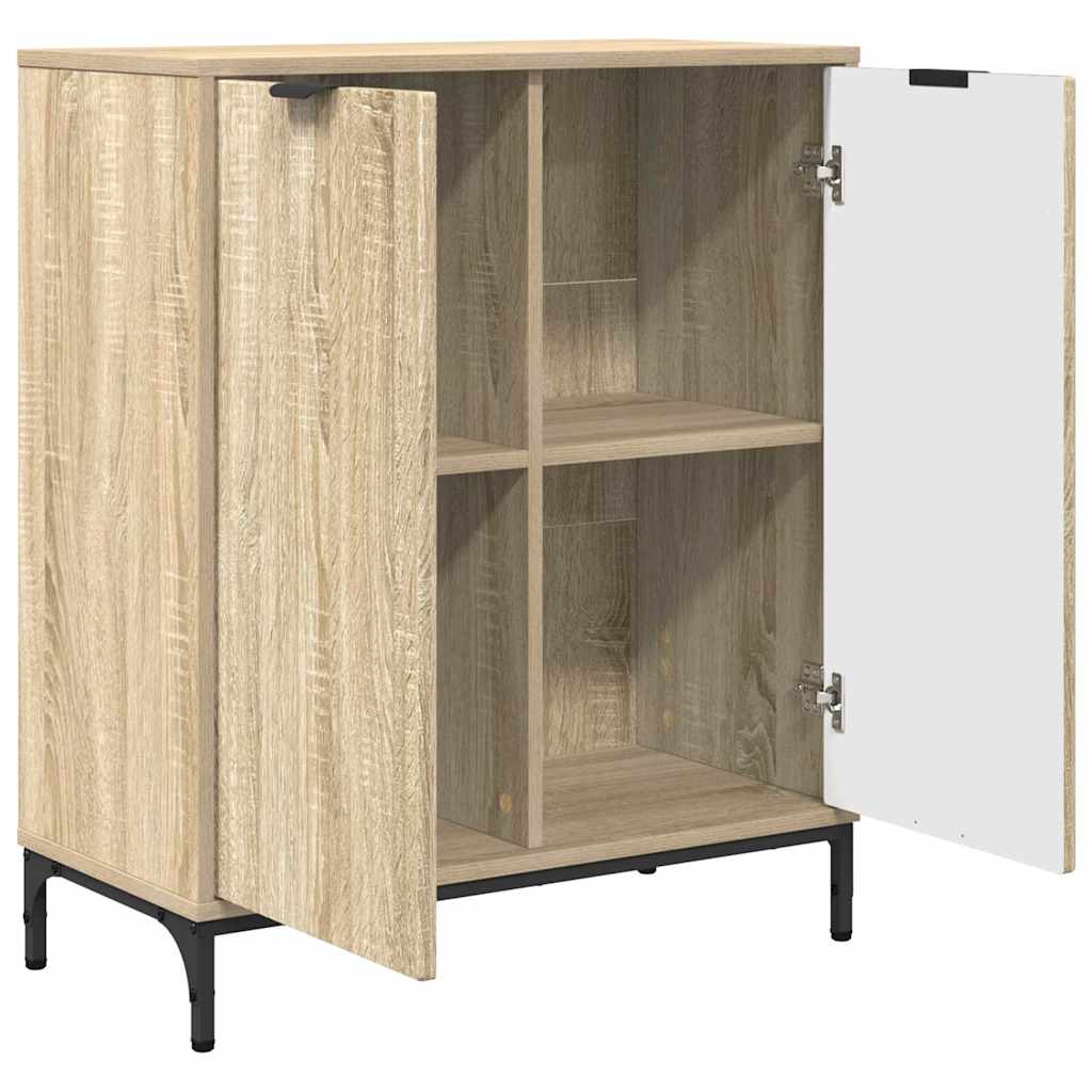 vidaXL Bufet Dąb Sonoma 69,5 x 33 x 82 cm Materiał drewnopochodny