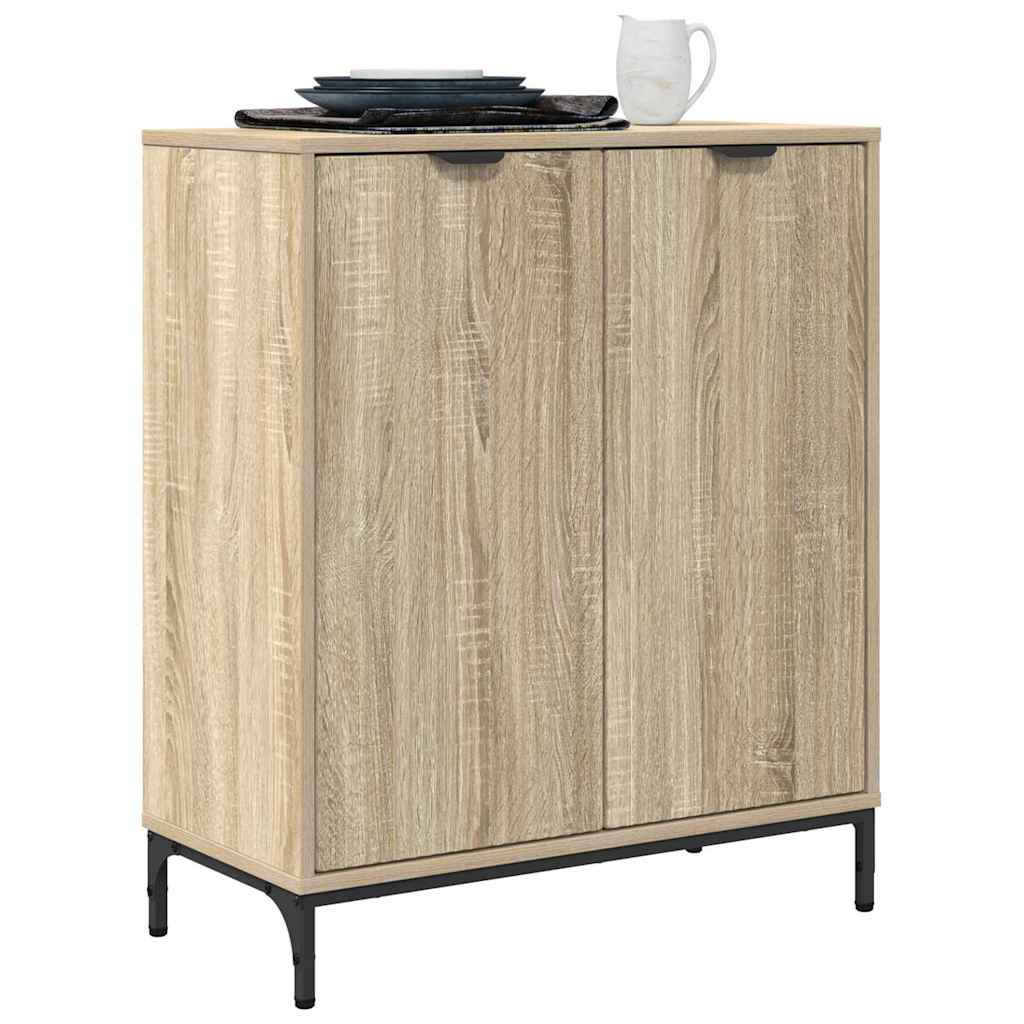 vidaXL Bufet Dąb Sonoma 69,5 x 33 x 82 cm Materiał drewnopochodny