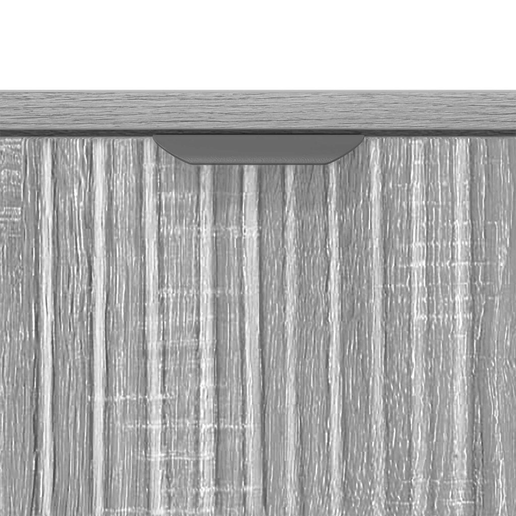 vidaXL Bufet Szary Sonoma 69,5 x 33 x 82 cm Drewno inżynieryjne