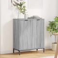 vidaXL Bufet Szary Sonoma 69,5 x 33 x 82 cm Materiał drewnopochodny