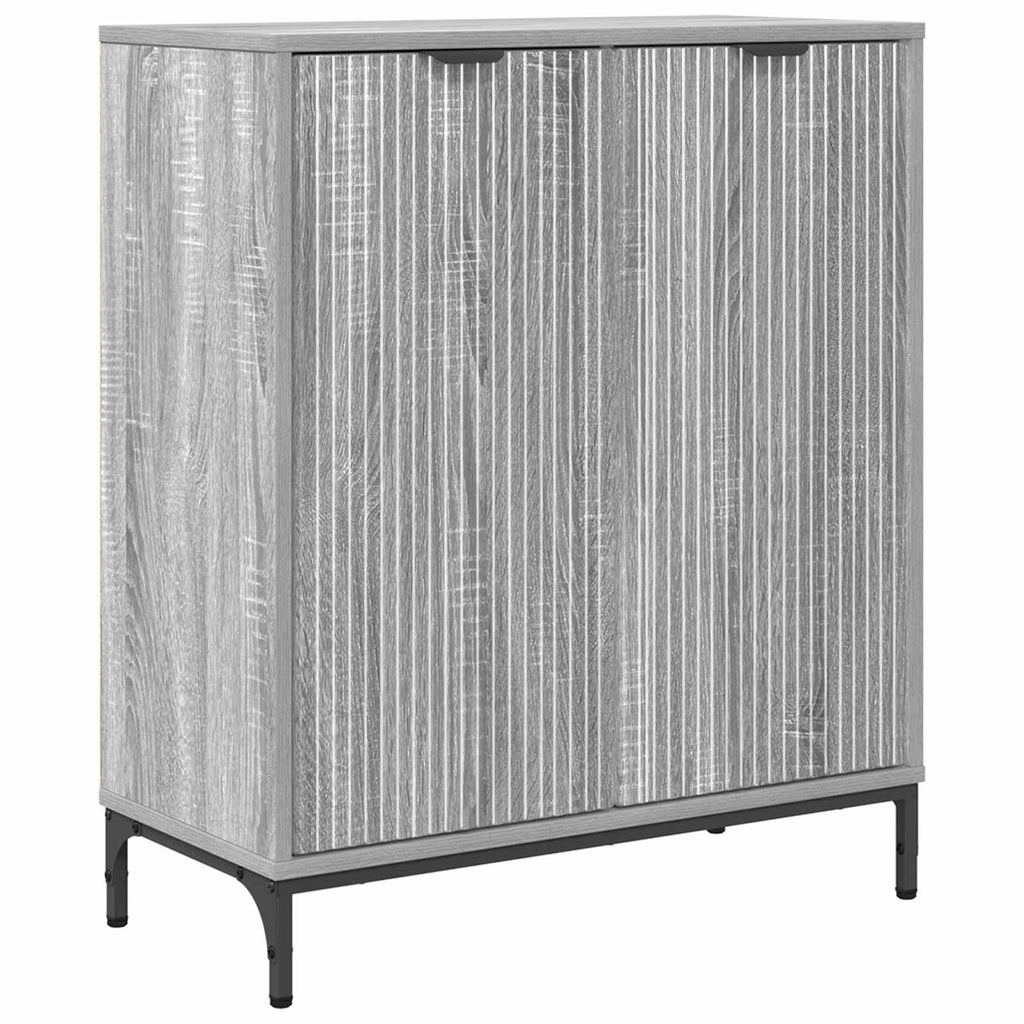 vidaXL Bufet Szary Sonoma 69,5 x 33 x 82 cm Drewno inżynieryjne