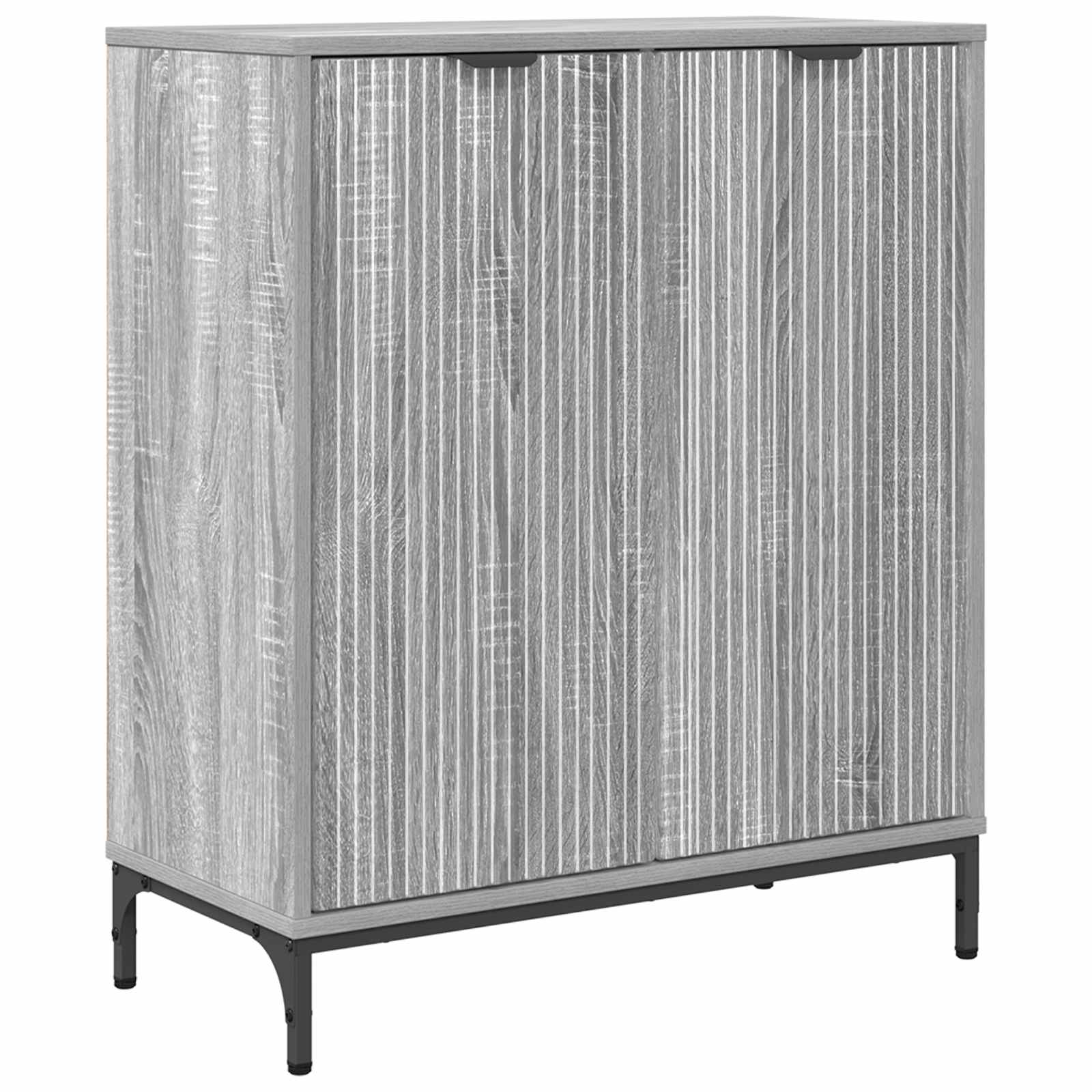 vidaXL Bufet Szary Sonoma 69,5 x 33 x 82 cm Drewno inżynieryjne