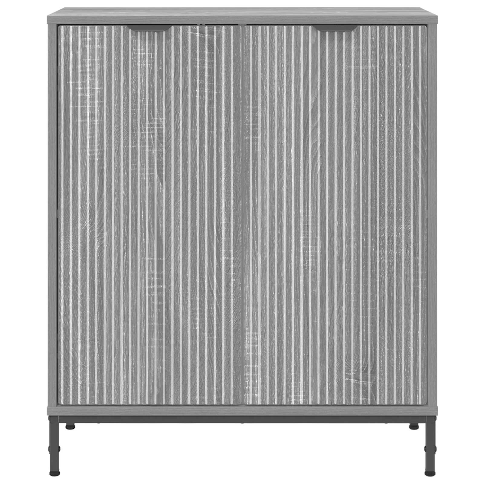 vidaXL Bufet Szary Sonoma 69,5 x 33 x 82 cm Drewno inżynieryjne
