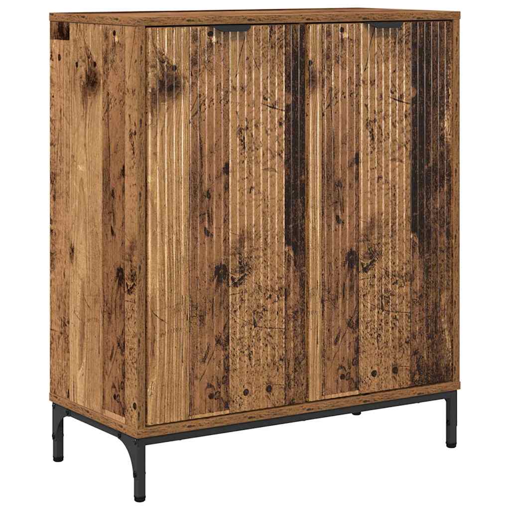 vidaXL Bufet Stare drewno 69,5 x 33 x 82 cm Materiał drewnopochodny