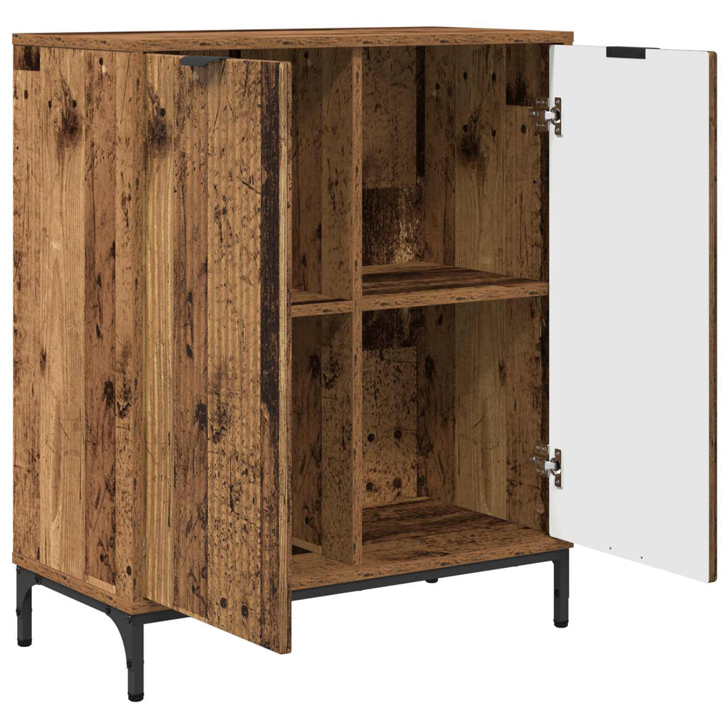 vidaXL Bufet Stare drewno 69,5 x 33 x 82 cm Drewno inżynieryjne