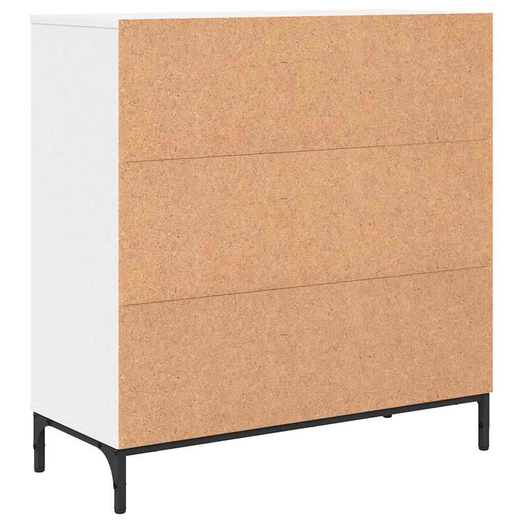vidaXL Bufet Biały 79,5 x 33 x 82 cm Materiał drewnopochodny
