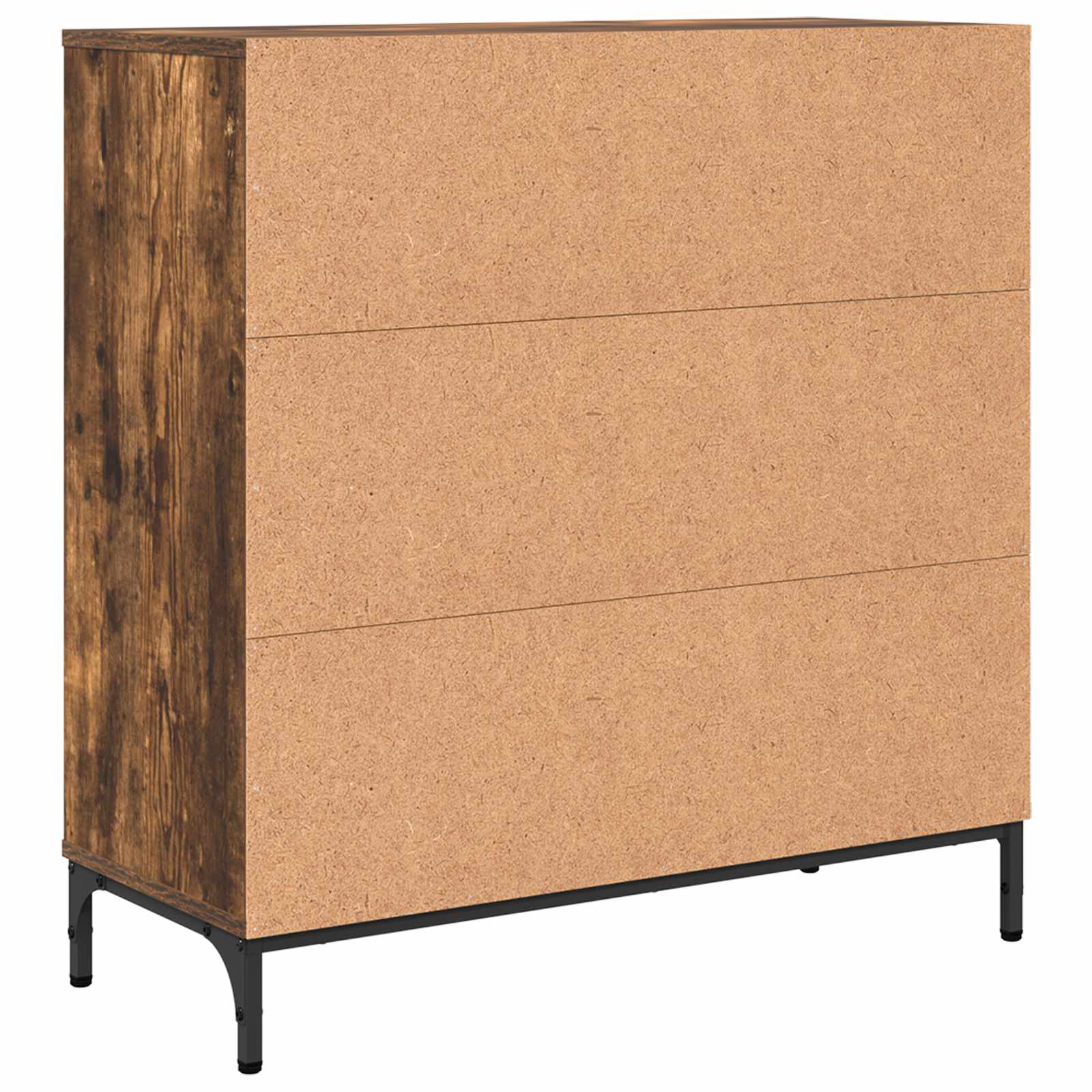 vidaXL Bufet Dąb wędzony 79,5 x 33 x 82 cm Drewno inżynieryjne