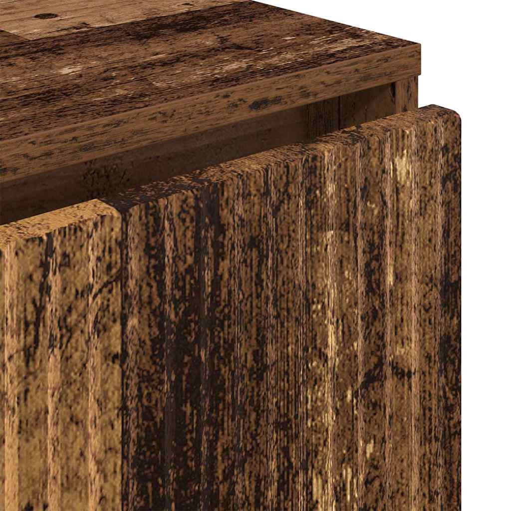 vidaXL Bufet Stare drewno 79,5 x 33 x 82 cm Materiał drewnopochodny