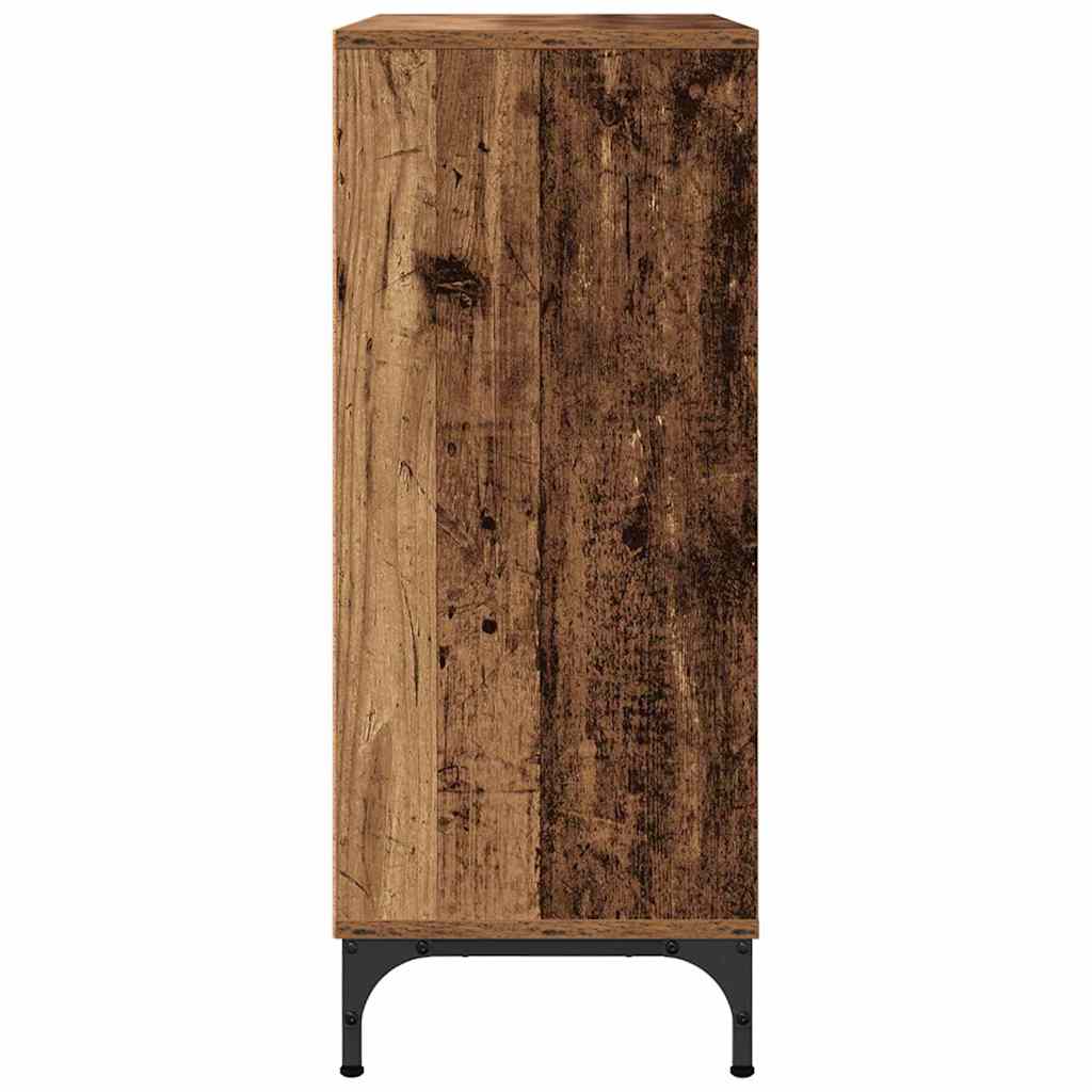 vidaXL Bufet Stare drewno 79,5 x 33 x 82 cm Materiał drewnopochodny