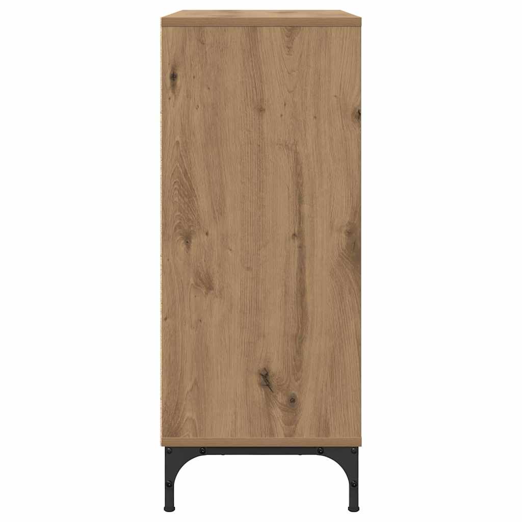 vidaXL Bufet z szufladą Dąb rzemieślniczy 79,5 x 33 x 82 cm