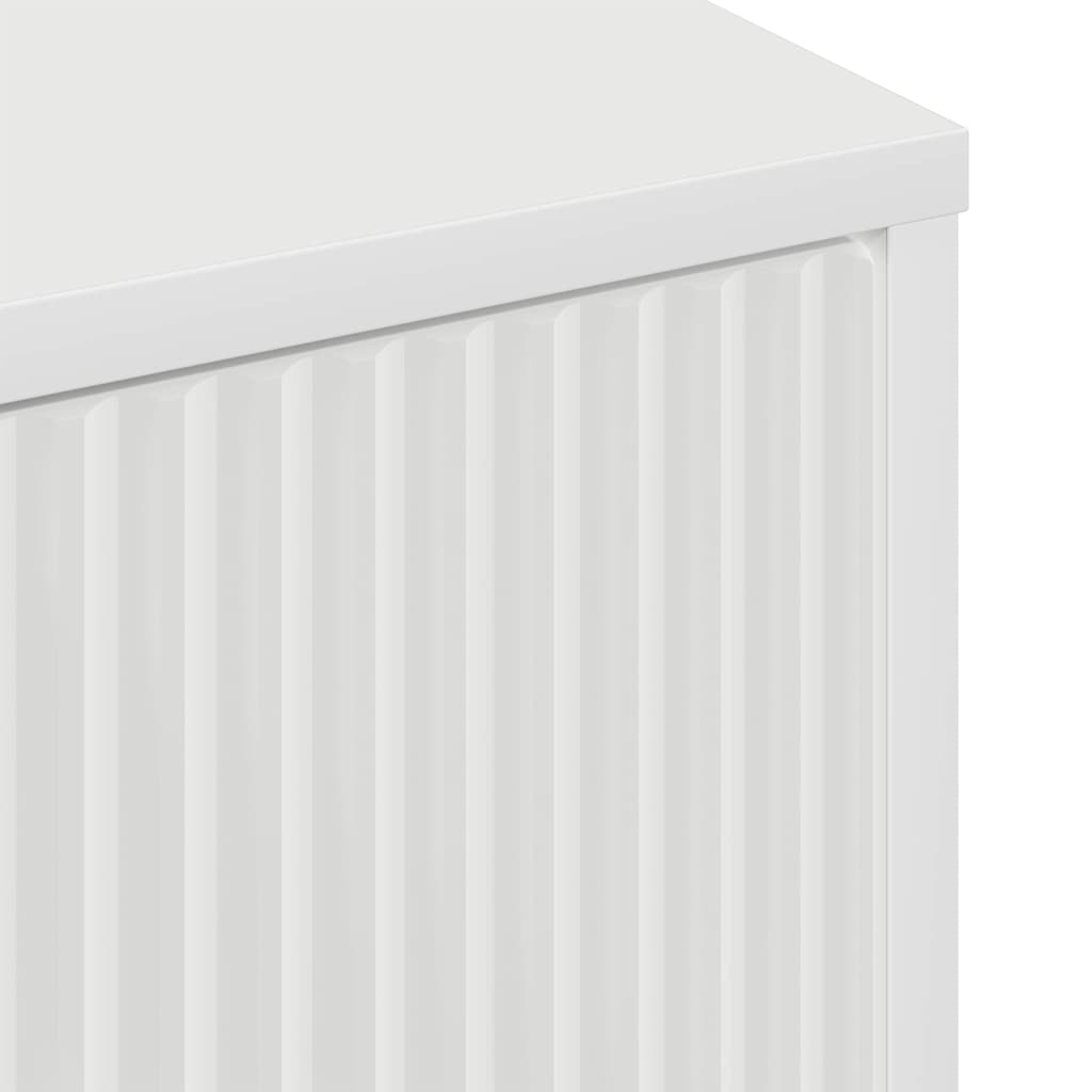 vidaXL Stolik kawowy Biały 90 x 49 x 46 cm Materiał drewnopochodny
