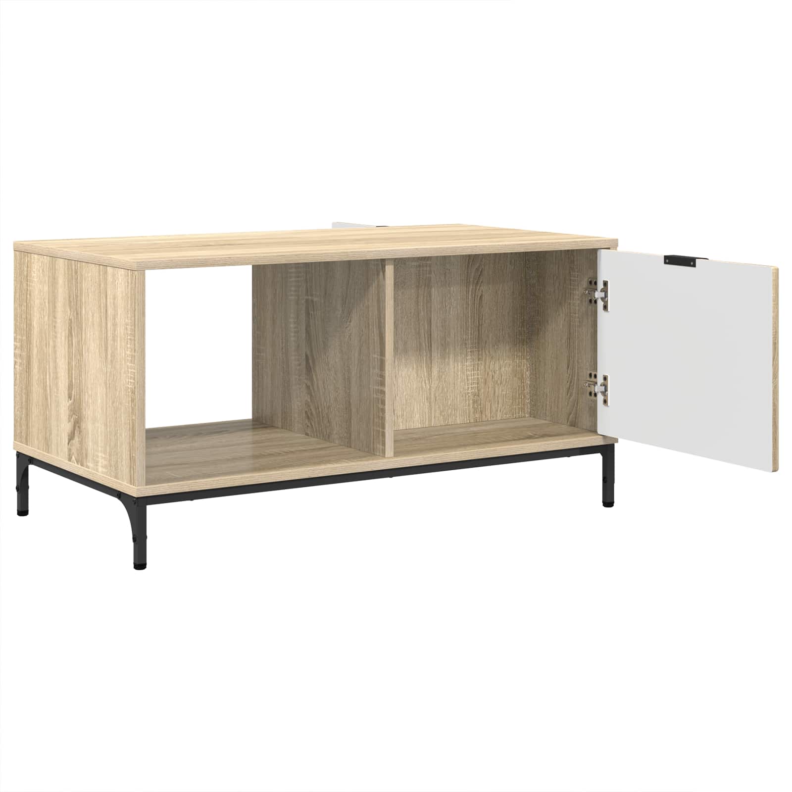 vidaXL Stolik kawowy Dąb Sonoma 90 x 49 x 46 cm Drewno inżynieryjne