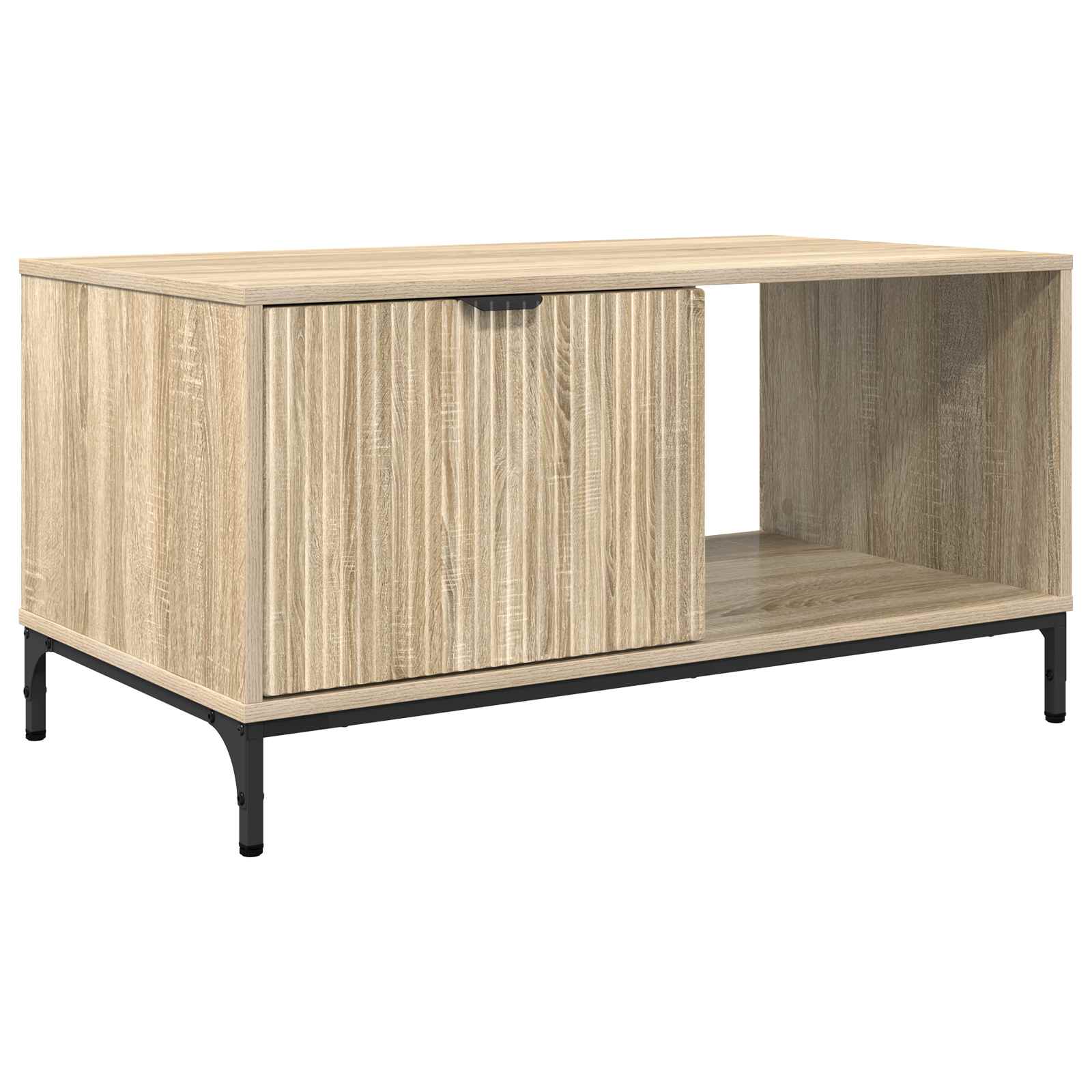 vidaXL Stolik kawowy Dąb Sonoma 90 x 49 x 46 cm Drewno inżynieryjne