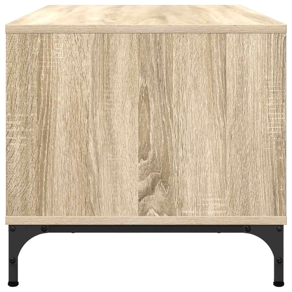 vidaXL Stolik kawowy Dąb Sonoma 90 x 49 x 46 cm Drewno inżynieryjne